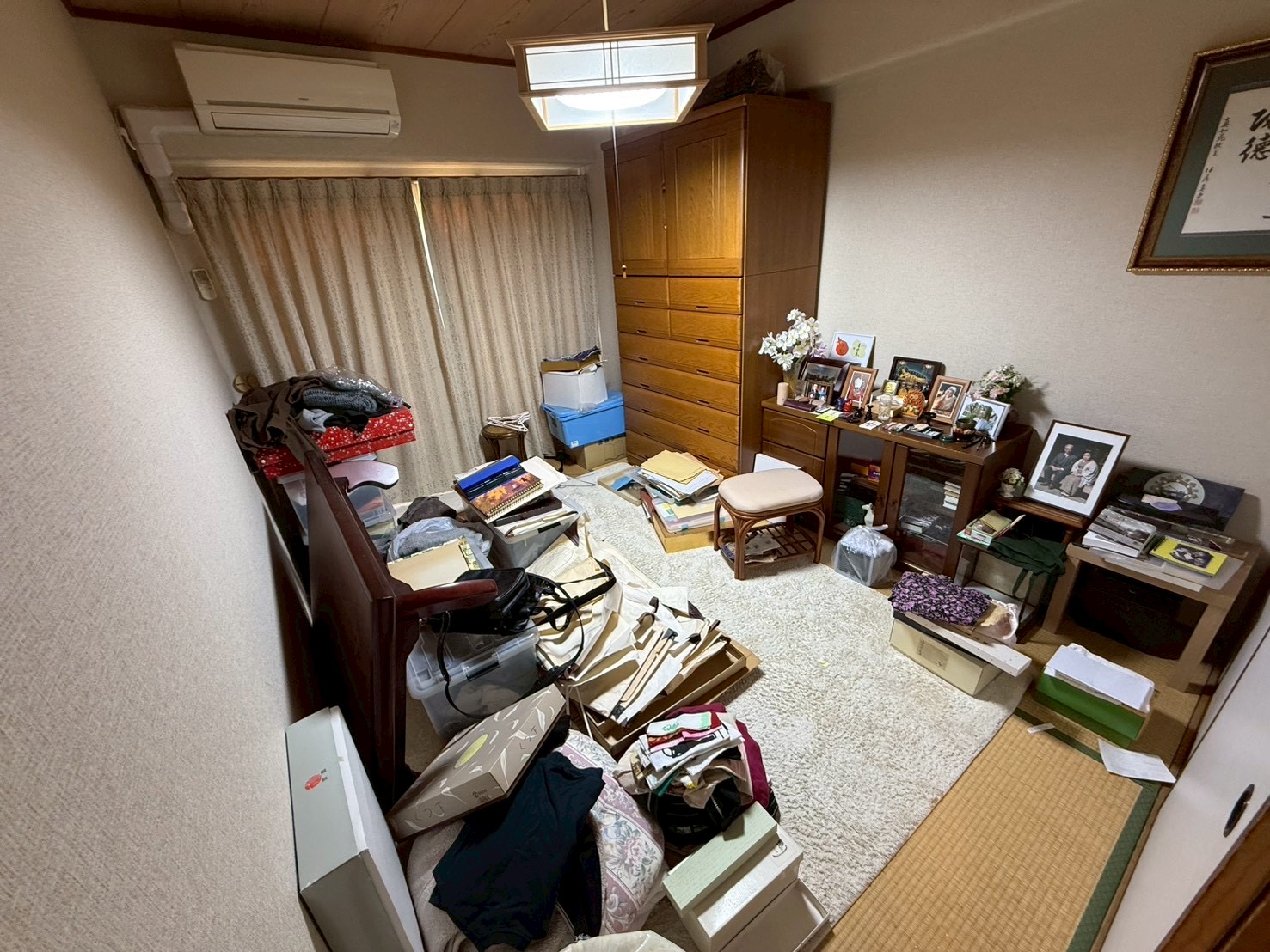 片付け前